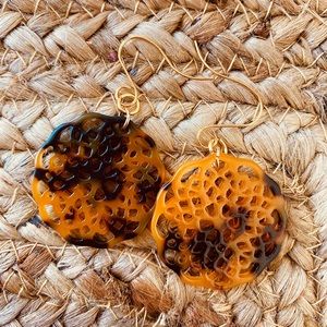 Multi colored (rustic ) designed round dangles